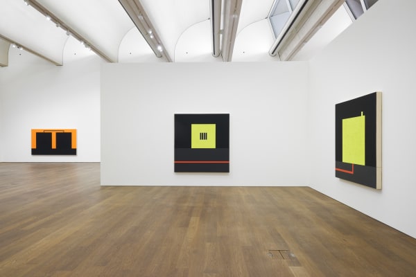 View of the exhibition Peter Halley. Conduits: Paintings from the 1980s, Mudam Luxembourg © Photo: Mareike Tocha | Mudam Luxembourg