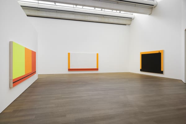 View of the exhibition Peter Halley. Conduits: Paintings from the 1980s, Mudam Luxembourg © Photo: Mareike Tocha | Mudam Luxembourg