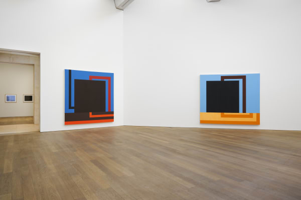 View of the exhibition Peter Halley. Conduits: Paintings from the 1980s, Mudam Luxembourg © Photo: Mareike Tocha | Mudam Luxembourg