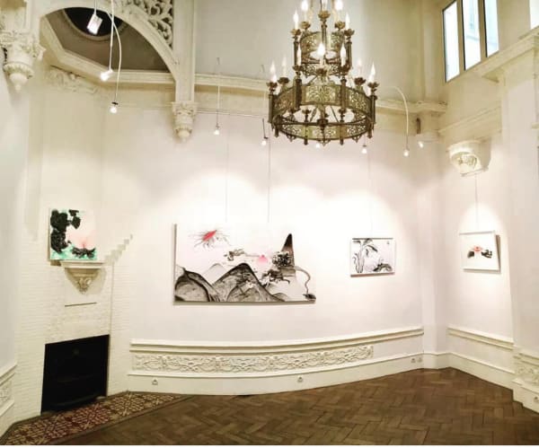 Wang Jojo Acrylic Painting Art Exhibition 1