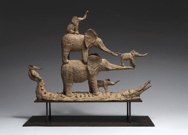 elephant sculpture Sophie Verger
