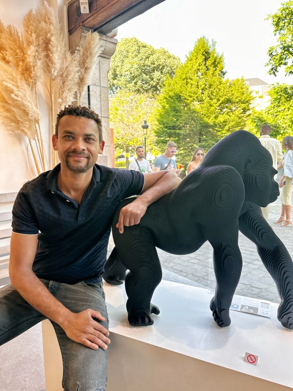 Jean Paul Kala stelt zijn nieuwe Gorilla voor in Brussel