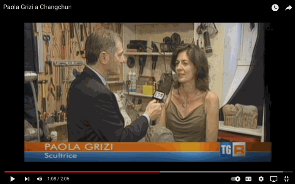 TV report 2016 - Paola Grizi in China (in Italian)