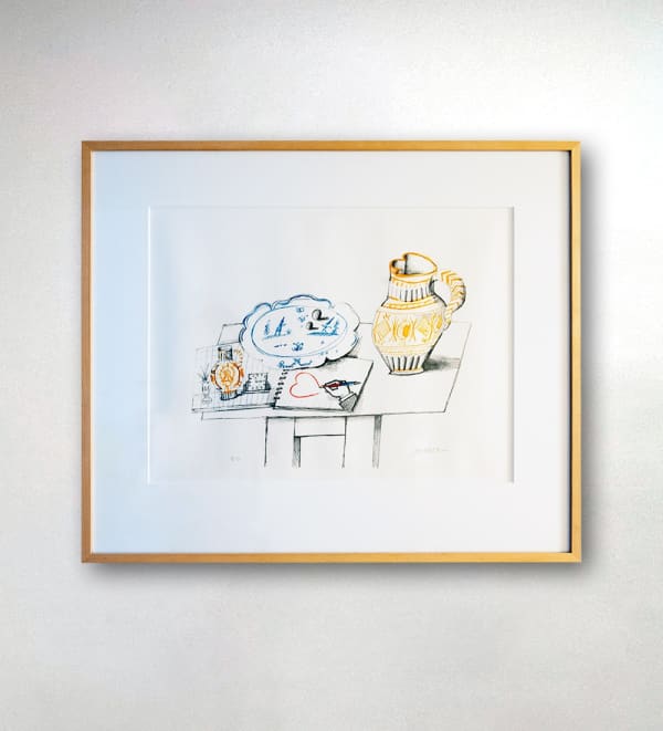 Saul Steinberg, Le Mois de Coeur / 1972