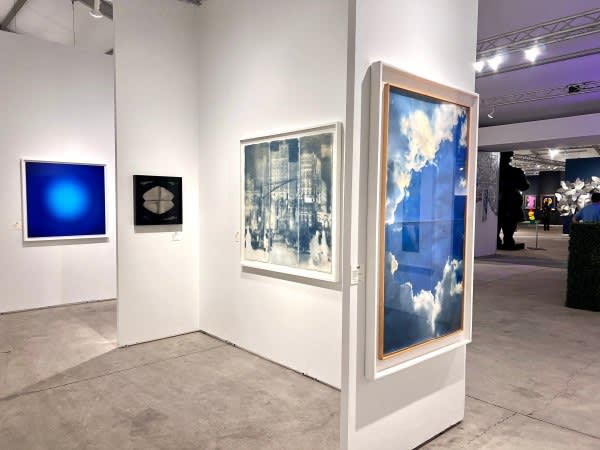 Installation view at Art Miami 23