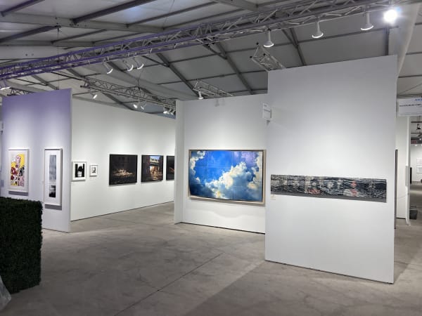 Installation view at Art Miami 23