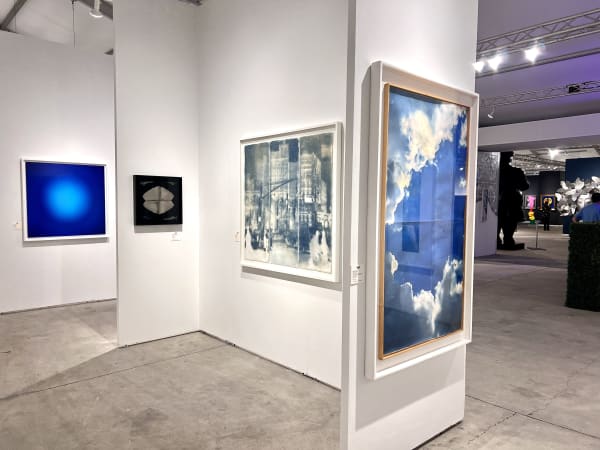 Installation view at Art Miami 23