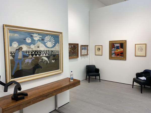 Works by Mary Fedden. FCB Cadell, JD Fergusson and JM MIlne