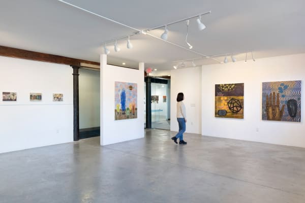 CHARLES YUEN solo show at LaiSun Keane - installation view