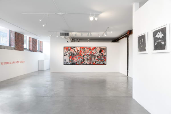 Installation images by Dan Watkins, courtesy of the gallery