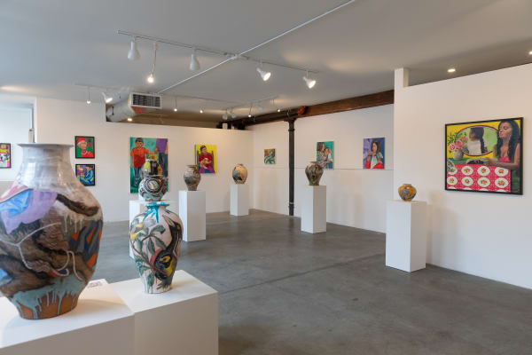 Jessica Alazraki and Bryan Burk at LaiSun Keane