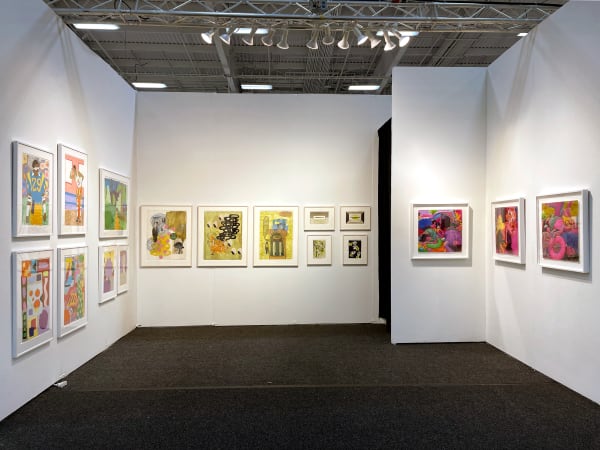 Art On Paper 2022 | LaiSun Keane booth view