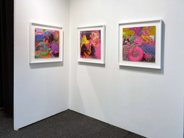 Art On Paper 2022 | LaiSun Keane booth view