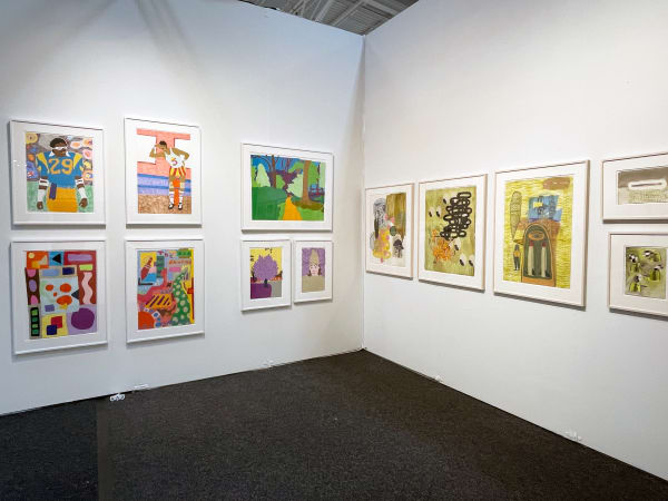 Art On Paper 2022 | LaiSun Keane booth view