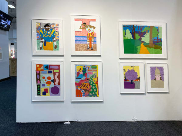 Art On Paper 2022 | LaiSun Keane booth view
