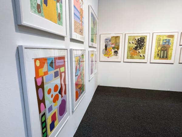 Art On Paper 2022 | LaiSun Keane booth view