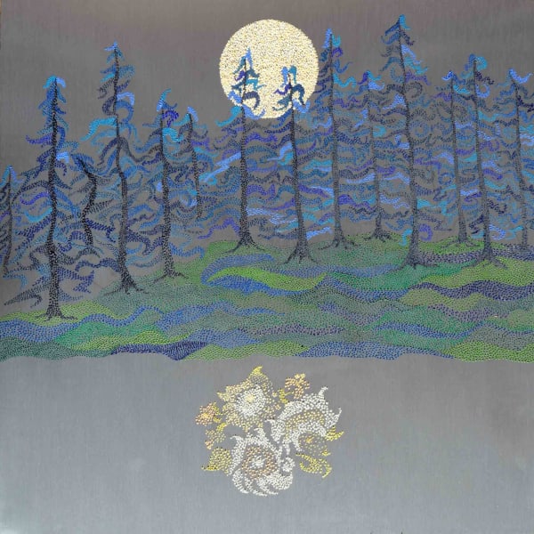 Nancy R Wise, Floral Moonlight