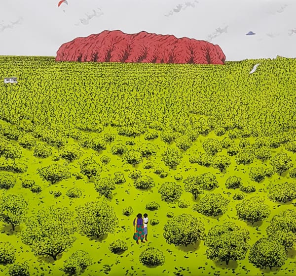 A Landscape of Memories - Uluru #1