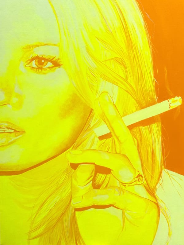 Victoria White, Kate Moss Cigarette I, 2024