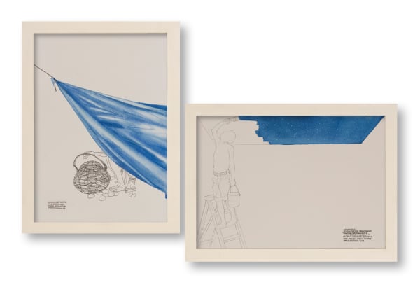 Prasanta Sahu, Echoes of the sky, 2023 - 2024