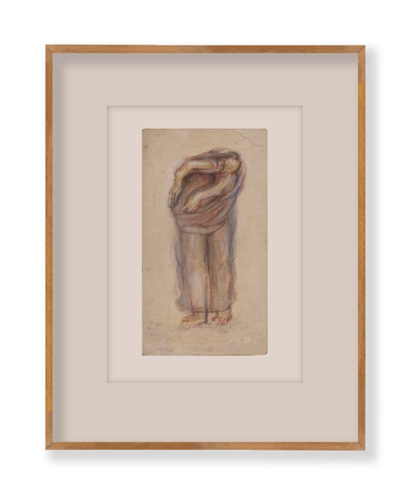 Goutam Chowdhury (b.1951) Untitled Watercolour on paper 6.5 x 3.5 in. 2020, Kolkata