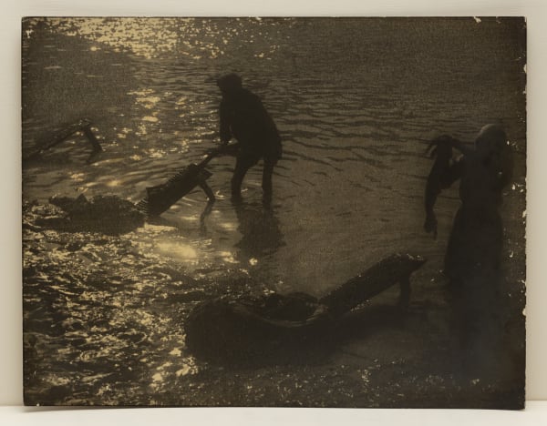 Lalit Mohan Sen, Dhobi Ghat, c.1940s - 50s