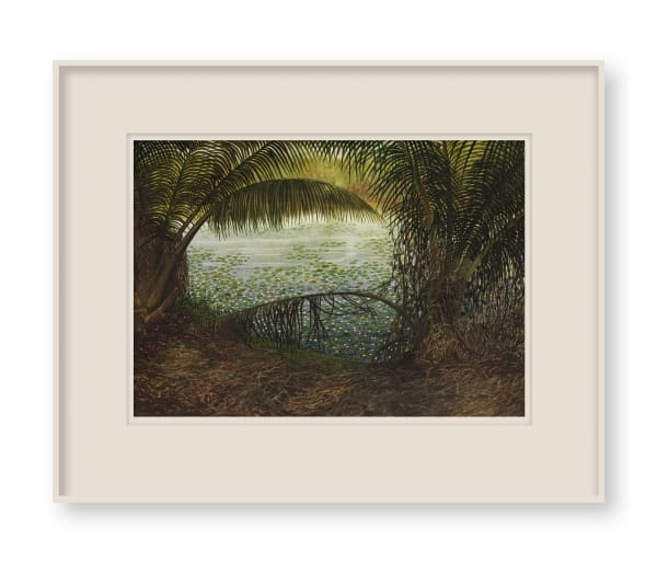 Santanu Debnath (b.1995), Shimmering Lily I (Series: Shimmering Lily), 2025