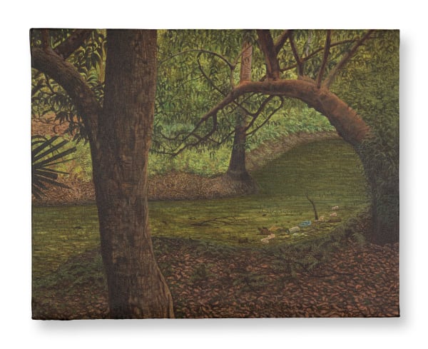 Santanu Debnath (b.1995), Beneath the Tree Arch, 2025