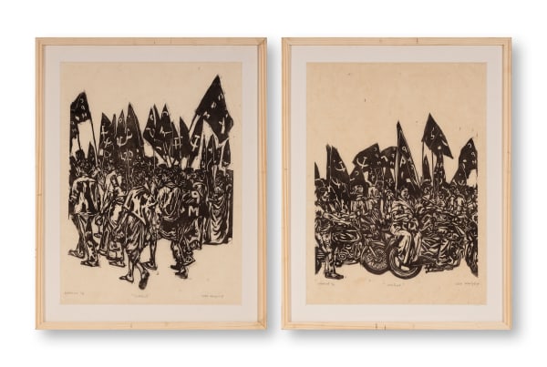 Manoj Kumar Pannala (b. 2000), Untitled (Series: Scorched Earth), 2024