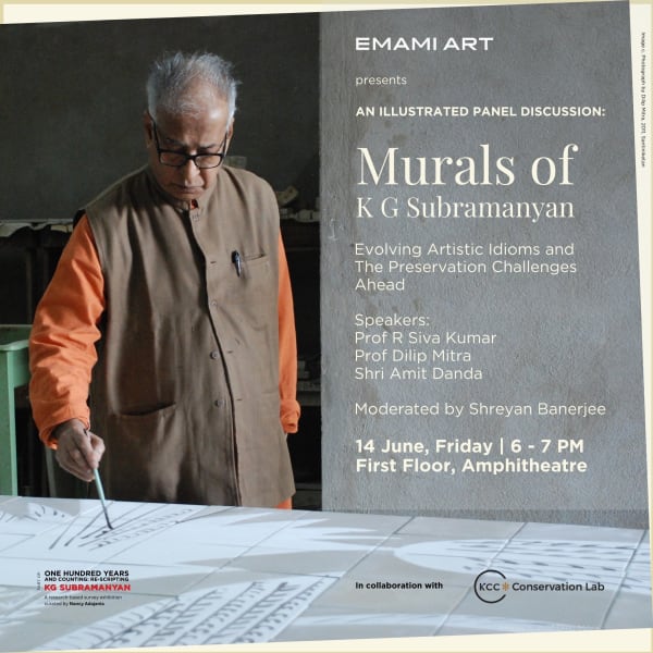 ILLUSTRATED PANEL DISCUSSION MURALS OF K G SUBRAMANYAN