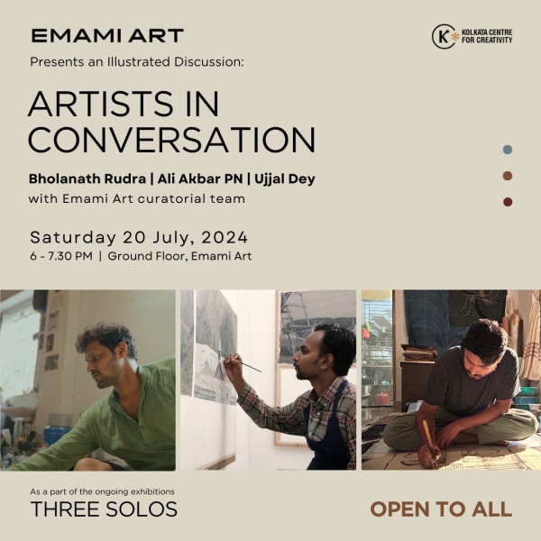 ARTISTS IN CONVERSATION With Emami Art Curatorial Team