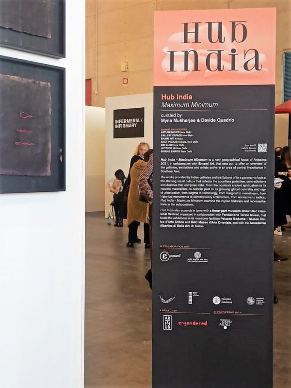 LIST OF ARTISTS + LOCATIONS Artissima, HUB INDIA -Jogen Chowdhury -G Ravinder Reddy -Bose Krishnamachari -Prasanta Sahu -Bholanath Rudra -Arpita...