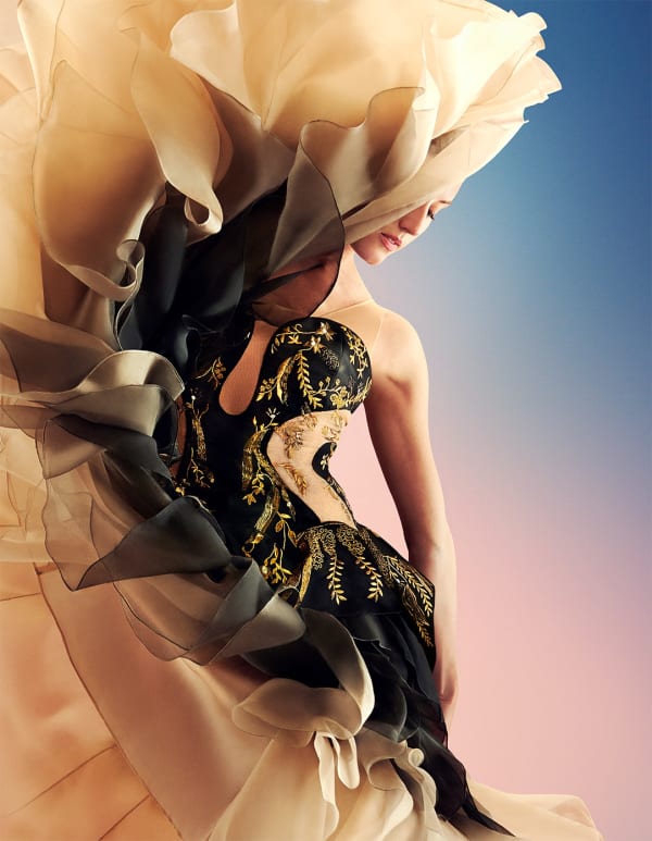 Pari Dukovic, Sarah Burton for Alexander McQueen on Mimi Staker, 2022