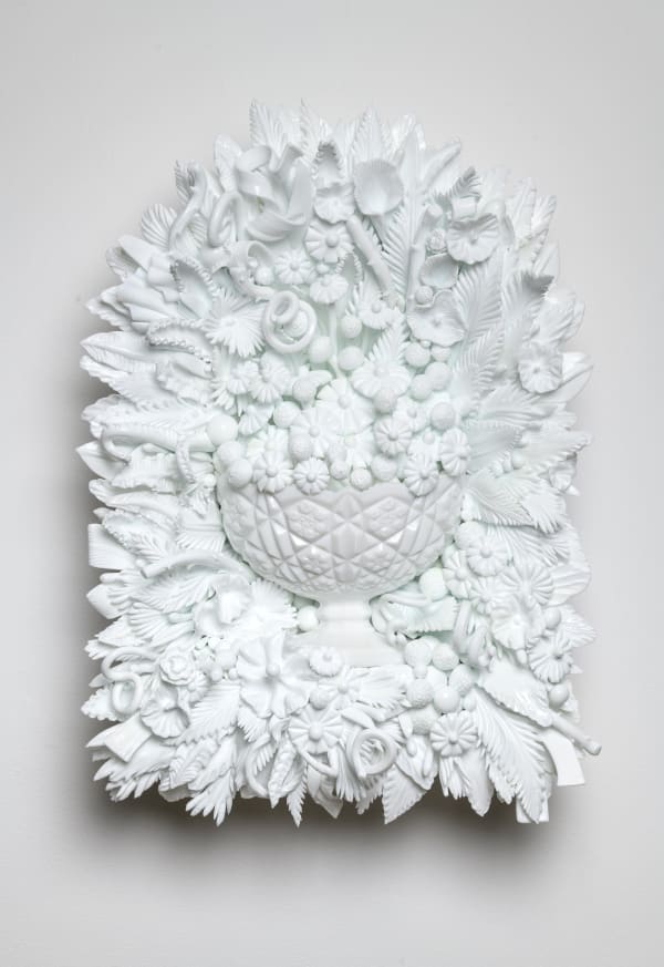 Amber Cowan, Toltec Bouquet in Milk, 2024