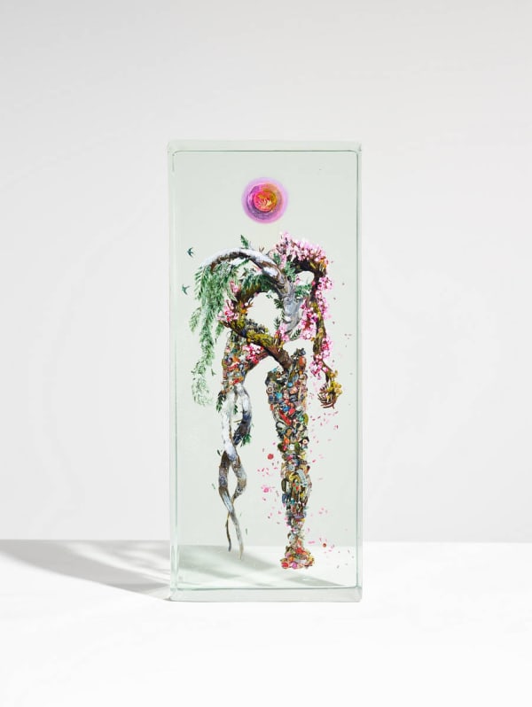 Dustin Yellin, Mother Tree IV, 2022