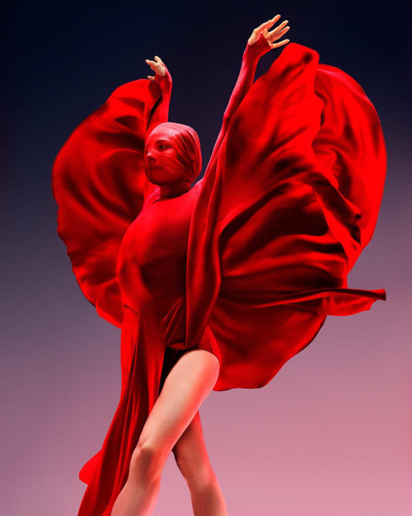 Pari Dukovic, Gareth Pugh on Sara Mearns, 2022