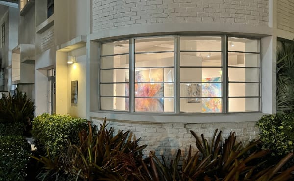 The exterior of Visu Contemporary’s new gallery at 2160 Park Avenue, Miami Beach.