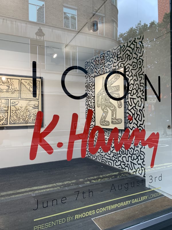 Keith Haring ICON at Rhodes Contemporary Art.