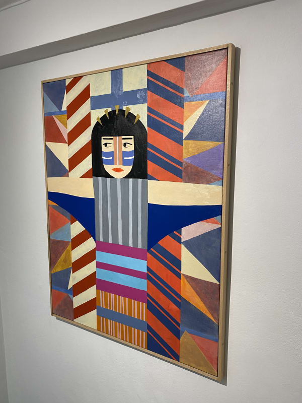 Ces McCully Truth and fiction, 2022 Oil on Canvas