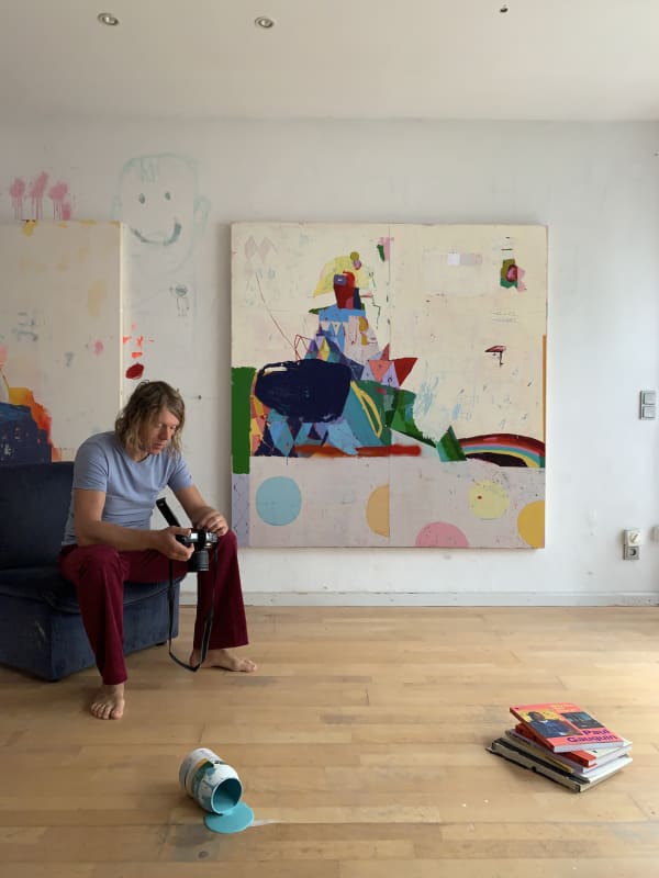 In the colourful studio of Danny Gretscher