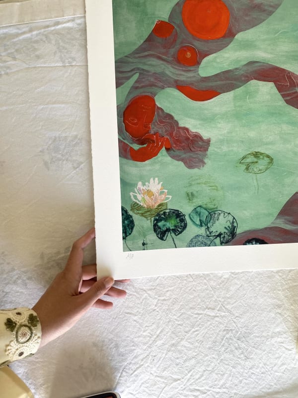 Exclusive RHODES Editions print with Delia Hamer