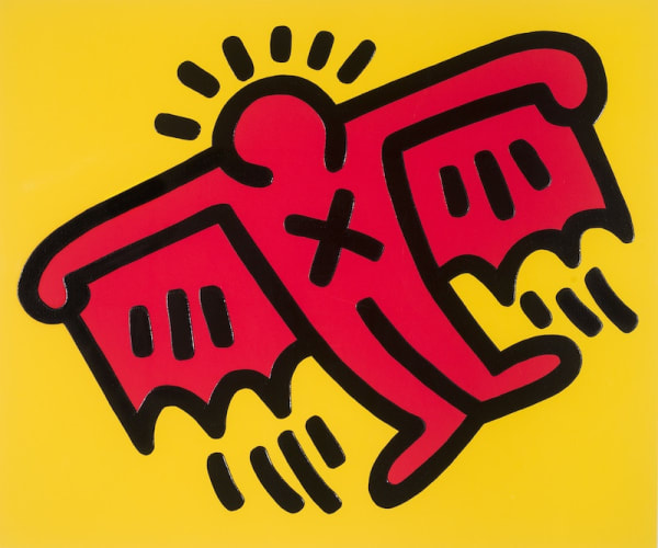 Icons 4, 1990 Screen print with embossing in colours, on Arches Cover paper, numbered from the edition of 250 Framed....