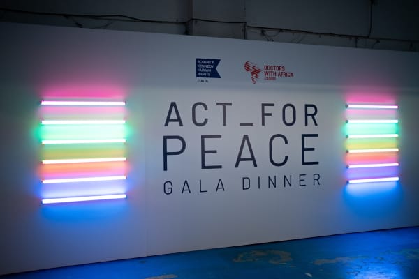 Act for Peace banner