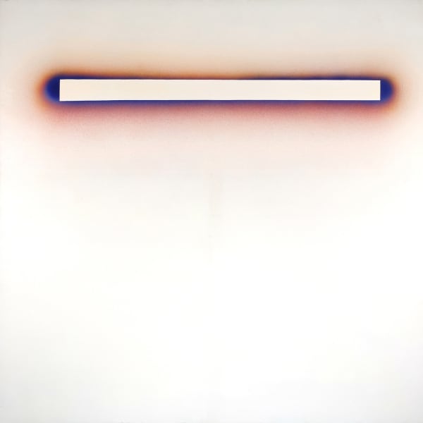 "BALKENBILD", 1969 Acryl auf Leinwand (Luftpinsel) 190 x 195 cm