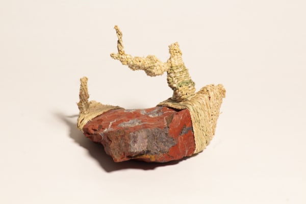 Jose Miguel Marty, Sprouted stone 7 , red jade