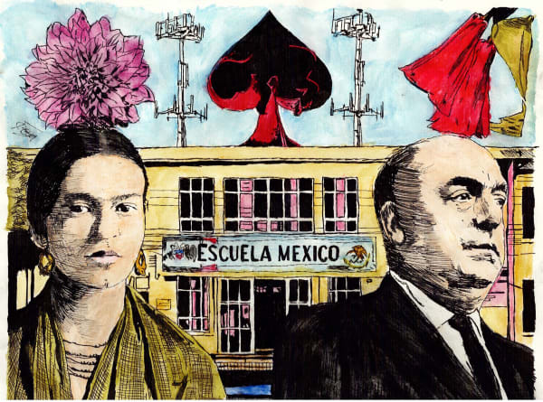 Felipe Carvajal Brown, Escuela Mexico, 2022