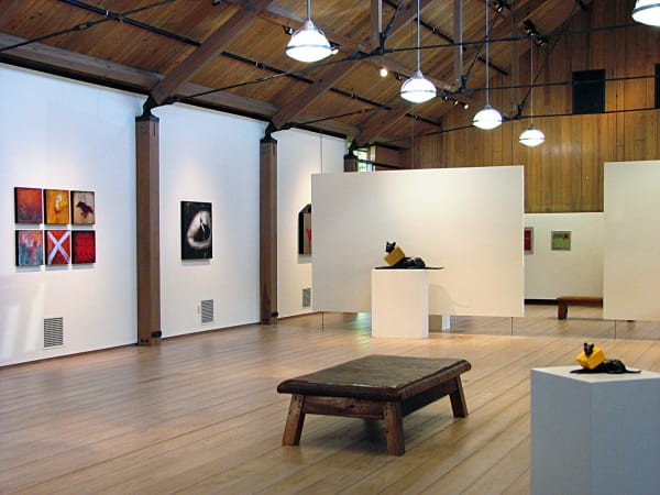 2007 Installation View of Morrison Gallery at 8 Old Barn Road in Kent, CT.