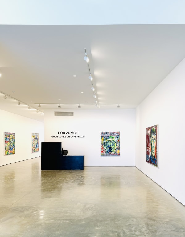 Rob Zombie Art Opening Morrison Gallery Kent Ct