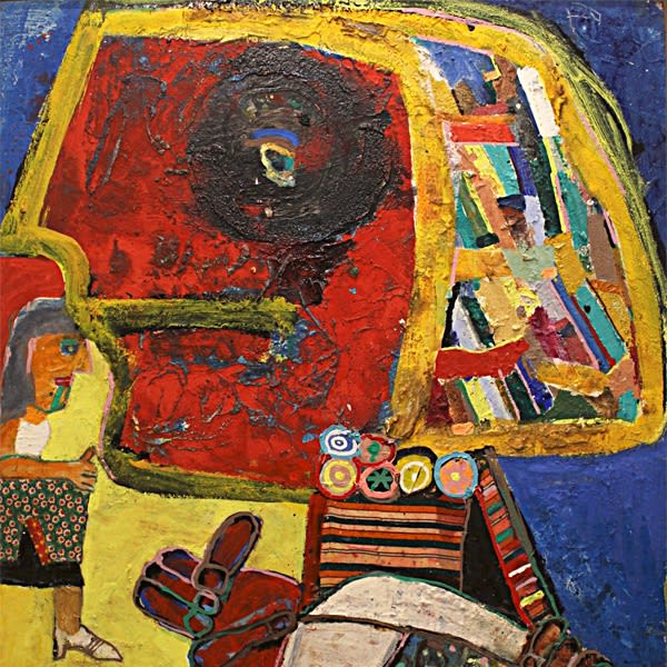 George-McNeil-post-war-contemporary-painting-Morrison Gallery