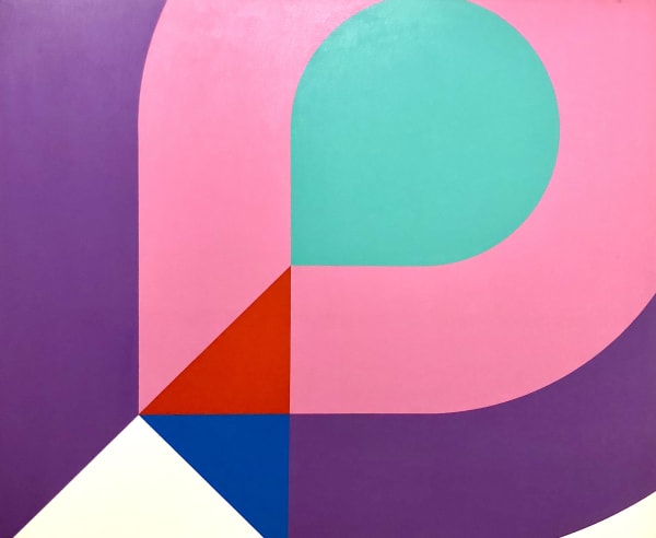 Kyohei-Inukai-impressionistic-geometric-colorful-painting-Morrison-Gallery